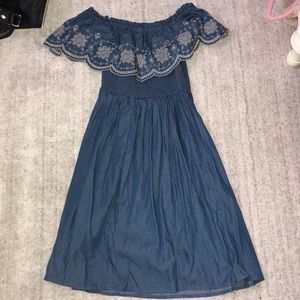 Blue dress from Marshall’s